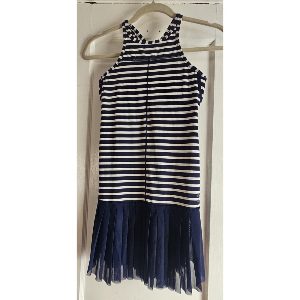 New Balance Women's Blue Striped Athletic Tennis & Golf Dress Size XS